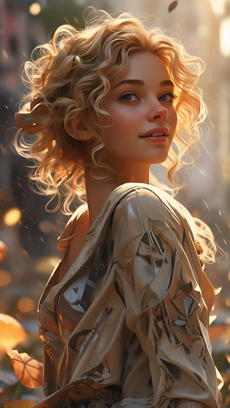 A polished AI-generated portrait displayed in the NINIKA AI app preview